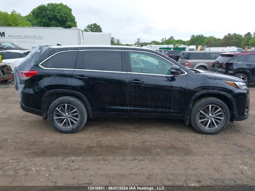 2017 Toyota Highlander Se/Xle VIN: 5TDJZRFH5HS450280 Lot: 12018501