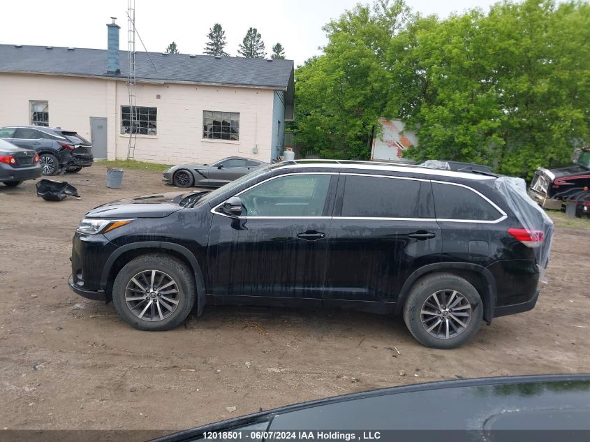 2017 Toyota Highlander Se/Xle VIN: 5TDJZRFH5HS450280 Lot: 12018501