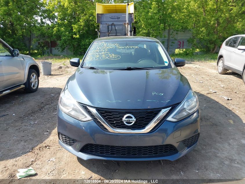 2017 Nissan Sentra VIN: 3N1AB7AP4HL664144 Lot: 12018504