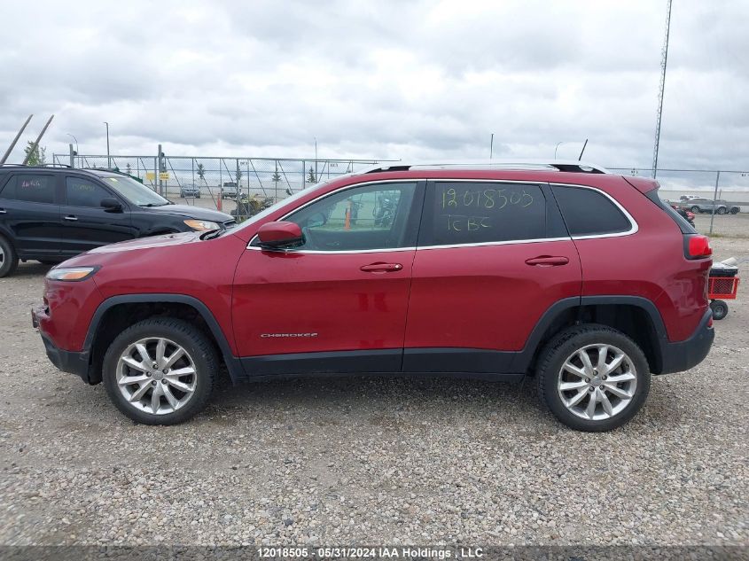 2016 Jeep Cherokee Limited VIN: 1C4PJMDS9GW145348 Lot: 12018505
