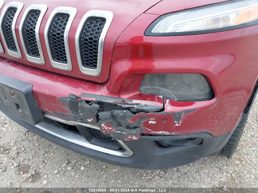 2016 Jeep Cherokee Limited VIN: 1C4PJMDS9GW145348 Lot: 12018505