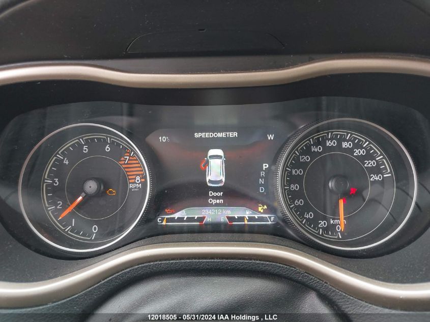 2016 Jeep Cherokee Limited VIN: 1C4PJMDS9GW145348 Lot: 12018505