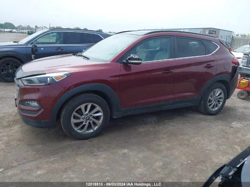 2016 Hyundai Tucson Luxury VIN: KM8J3CA46GU155262 Lot: 12018513