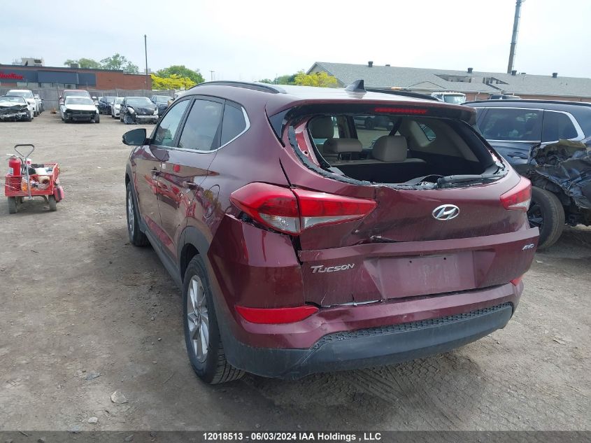 2016 Hyundai Tucson Luxury VIN: KM8J3CA46GU155262 Lot: 12018513