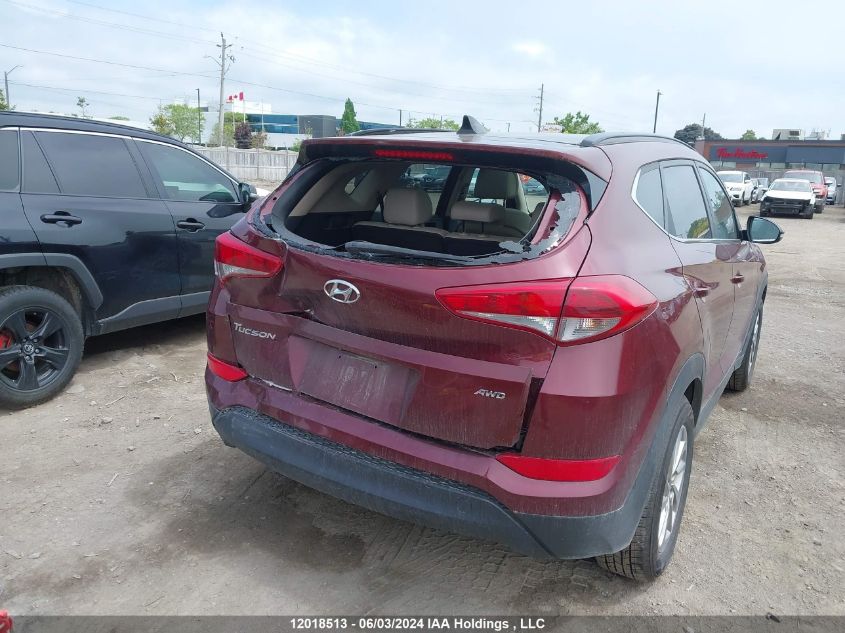 2016 Hyundai Tucson Luxury VIN: KM8J3CA46GU155262 Lot: 12018513