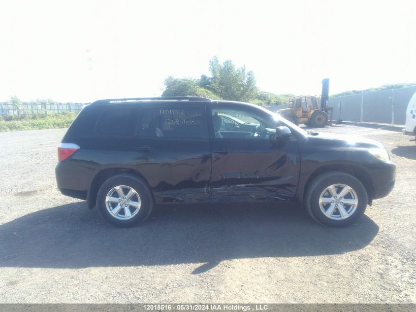 2009 Toyota Highlander V6 VIN: JTEES44A492126871 Lot: 12018516
