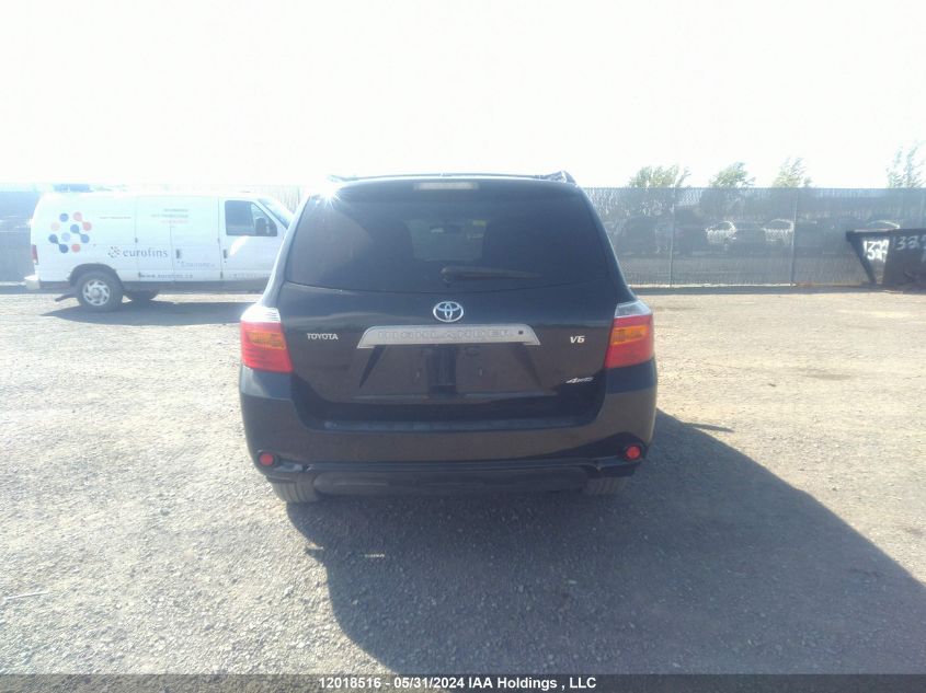 2009 Toyota Highlander V6 VIN: JTEES44A492126871 Lot: 12018516