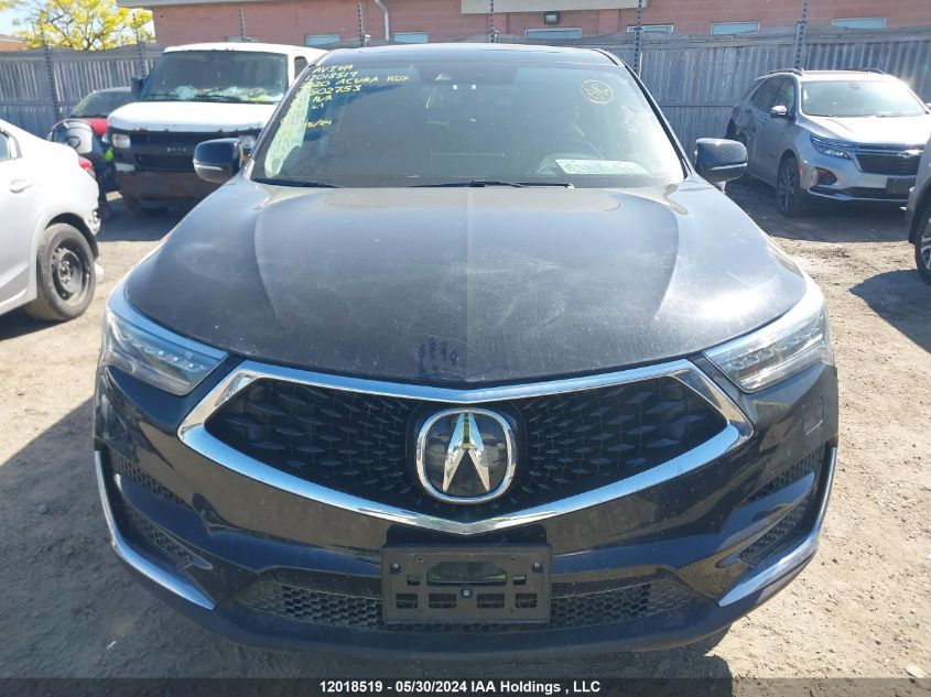 2020 Acura Rdx VIN: 5J8TC2H76LL802753 Lot: 12018519