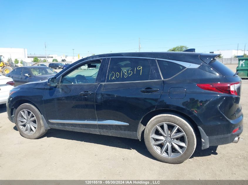 2020 Acura Rdx VIN: 5J8TC2H76LL802753 Lot: 12018519