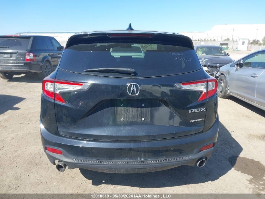 2020 Acura Rdx VIN: 5J8TC2H76LL802753 Lot: 12018519