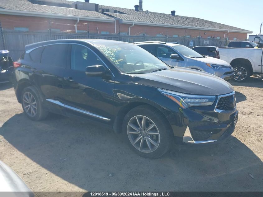 2020 Acura Rdx VIN: 5J8TC2H76LL802753 Lot: 12018519