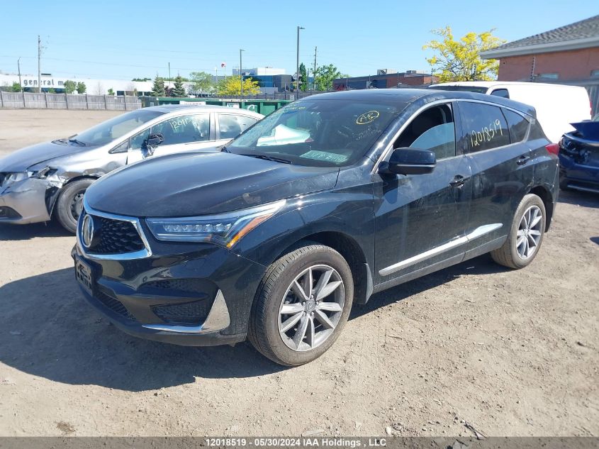 2020 Acura Rdx VIN: 5J8TC2H76LL802753 Lot: 12018519