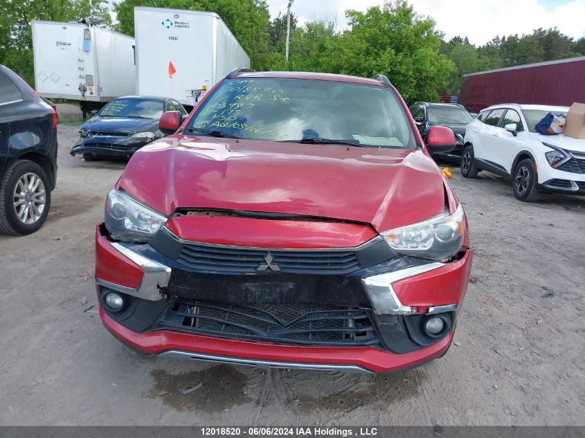 2017 Mitsubishi Rvr Se Limited/Gt VIN: JA4AJ4AW1HZ603987 Lot: 12018520