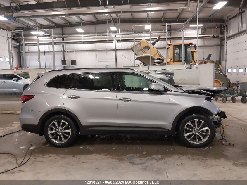 2018 Hyundai Santa Fe Se/Limited VIN: KM8SNDHF0JU265176 Lot: 12018521