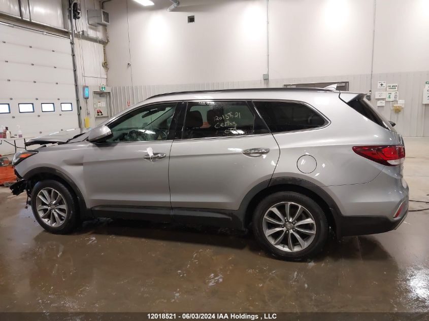 2018 Hyundai Santa Fe Se/Limited VIN: KM8SNDHF0JU265176 Lot: 12018521