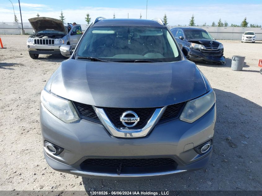 2015 Nissan Rogue VIN: 5N1AT2MV3FC802803 Lot: 12018526