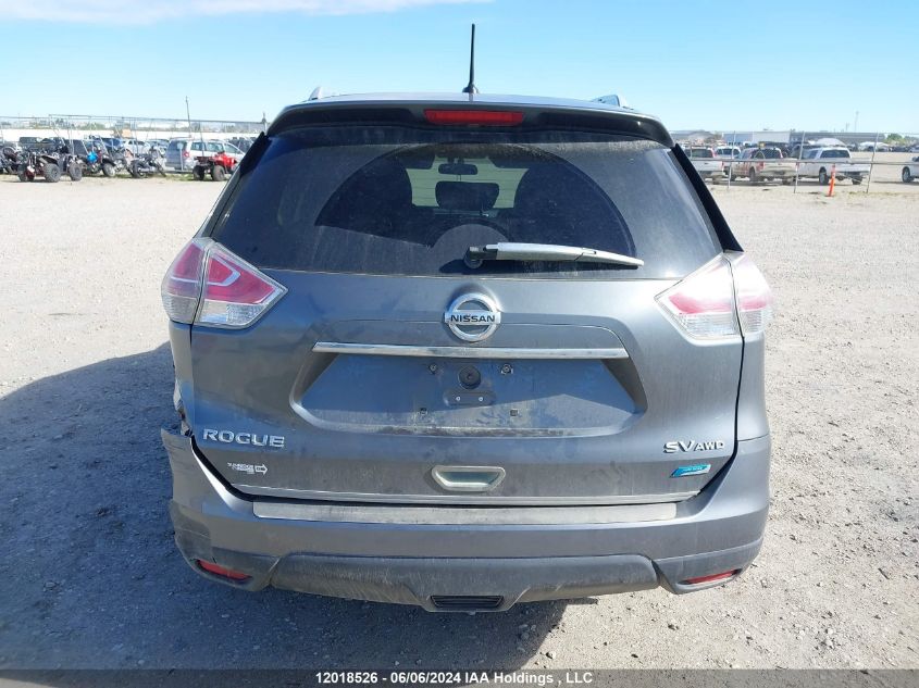 2015 Nissan Rogue VIN: 5N1AT2MV3FC802803 Lot: 12018526