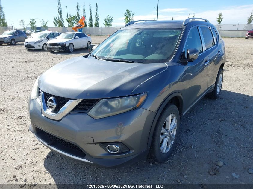 2015 Nissan Rogue VIN: 5N1AT2MV3FC802803 Lot: 12018526