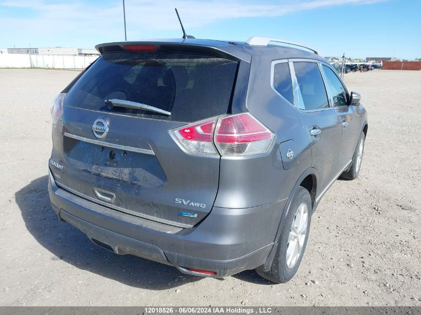 2015 Nissan Rogue VIN: 5N1AT2MV3FC802803 Lot: 12018526