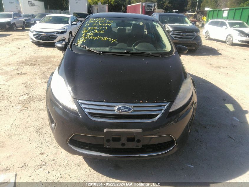 2011 Ford Fiesta VIN: 3FADP4BJ9BM239577 Lot: 12018534