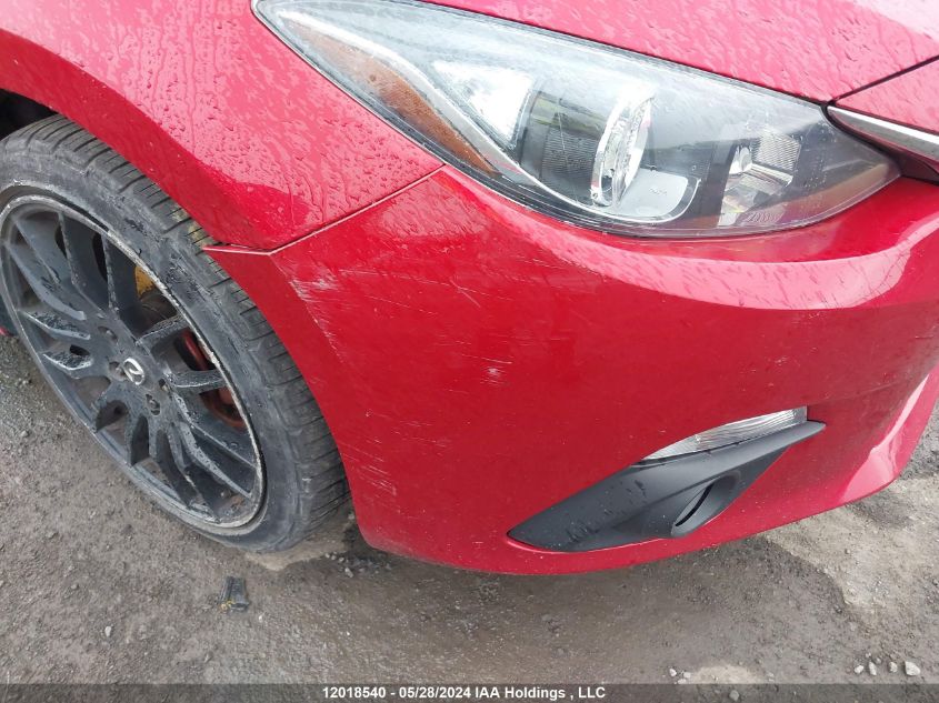 2014 Mazda 3 Touring VIN: JM1BM1V78E1163909 Lot: 12018540