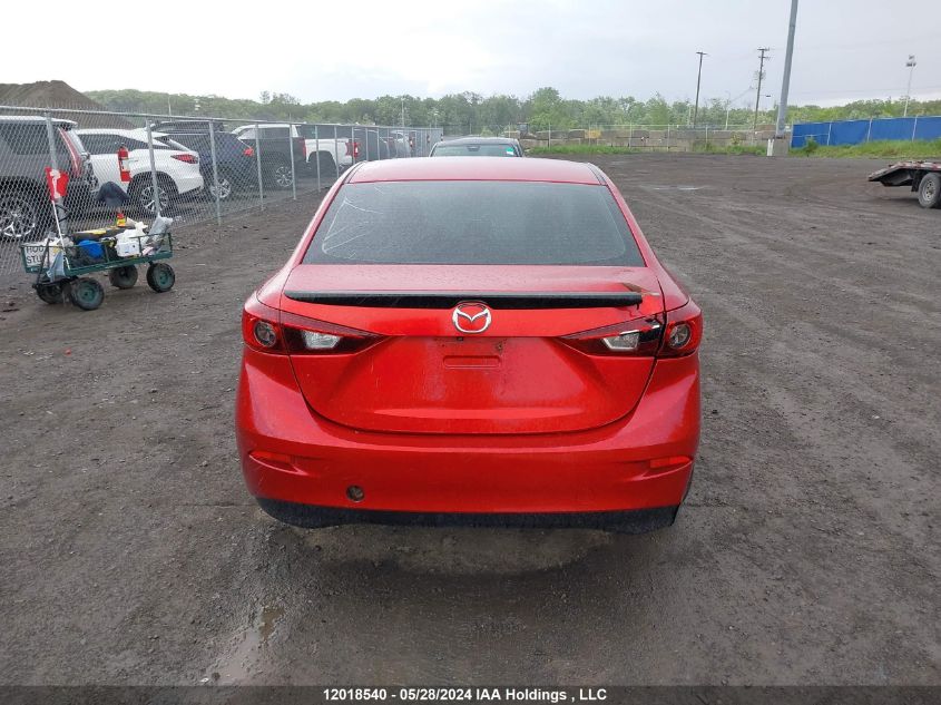 2014 Mazda 3 Touring VIN: JM1BM1V78E1163909 Lot: 12018540