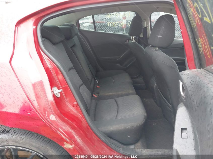 2014 Mazda 3 Touring VIN: JM1BM1V78E1163909 Lot: 12018540