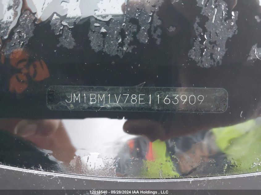 2014 Mazda 3 Touring VIN: JM1BM1V78E1163909 Lot: 12018540