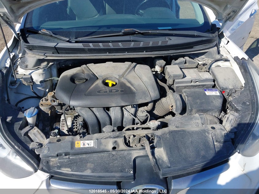 2014 Hyundai Elantra Limited VIN: KMHDH4AH5EU187804 Lot: 12018545