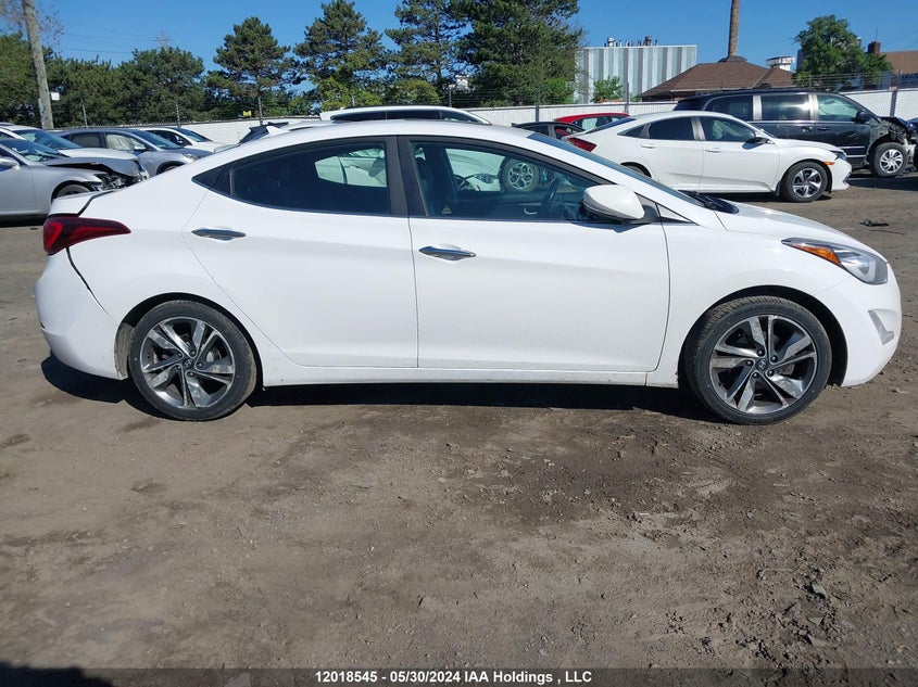 2014 Hyundai Elantra Limited VIN: KMHDH4AH5EU187804 Lot: 12018545