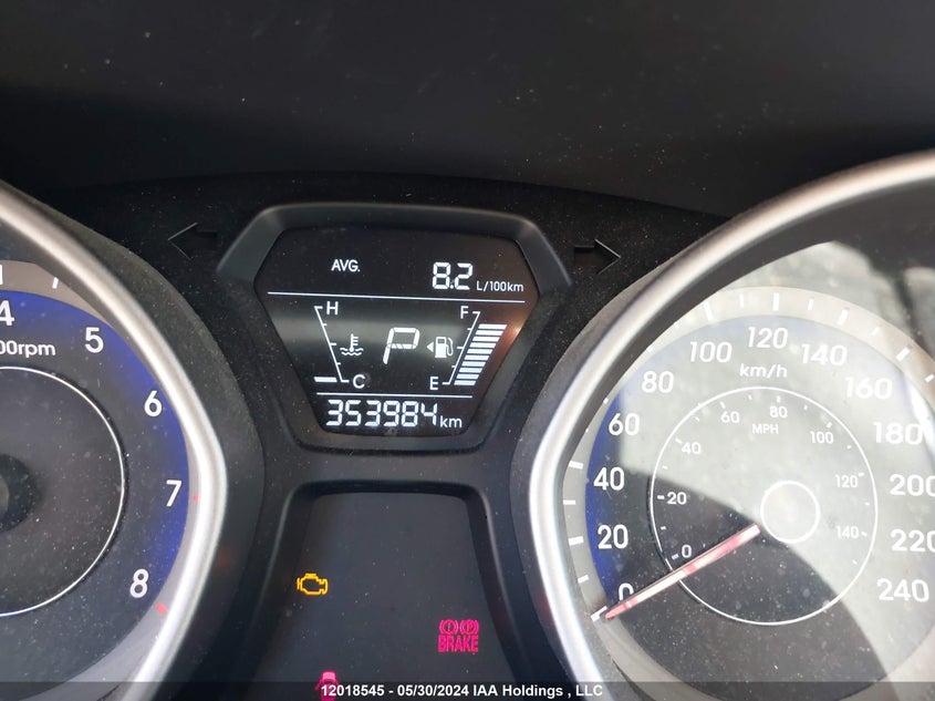 2014 Hyundai Elantra Limited VIN: KMHDH4AH5EU187804 Lot: 12018545