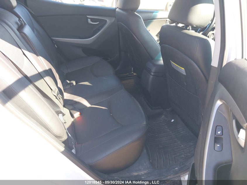 2014 Hyundai Elantra Limited VIN: KMHDH4AH5EU187804 Lot: 12018545