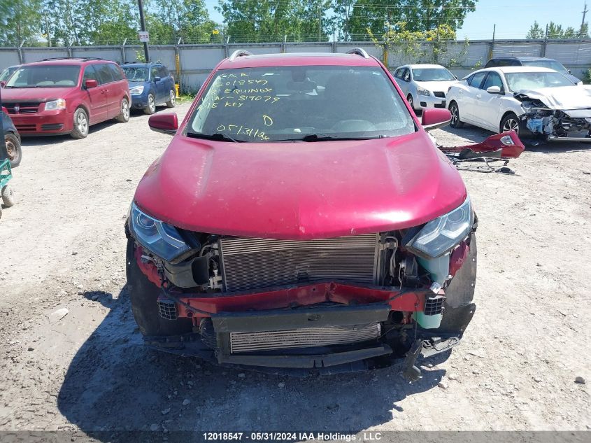 2018 Chevrolet Equinox VIN: 2GNAXSEVXJ6319079 Lot: 12018547