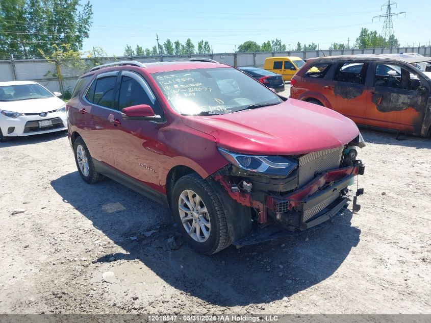 2018 Chevrolet Equinox VIN: 2GNAXSEVXJ6319079 Lot: 12018547