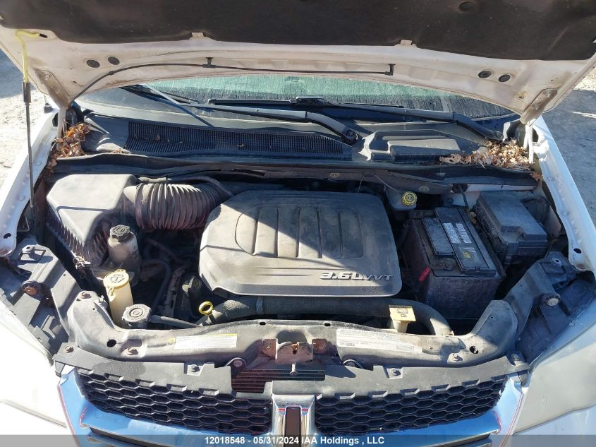 2012 Dodge Grand Caravan VIN: 2C4RDGBG5CR101334 Lot: 12018548