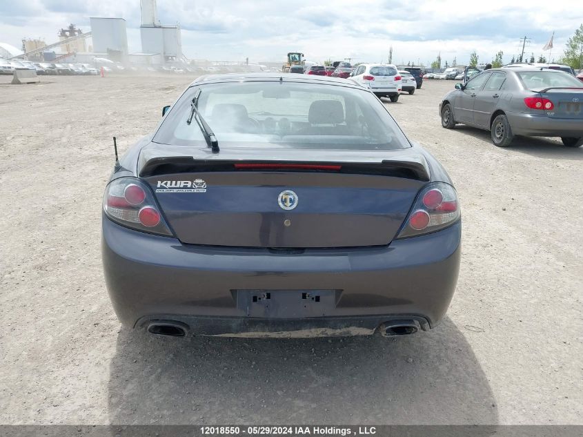 2008 Hyundai Tiburon VIN: KMHHM65D48U287395 Lot: 12018550