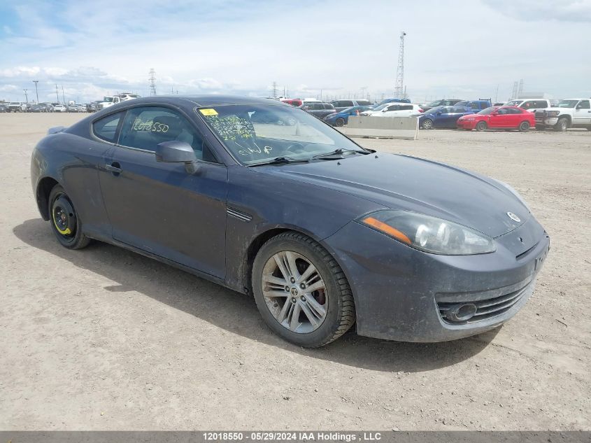 2008 Hyundai Tiburon VIN: KMHHM65D48U287395 Lot: 12018550