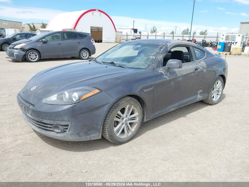 2008 Hyundai Tiburon VIN: KMHHM65D48U287395 Lot: 12018550