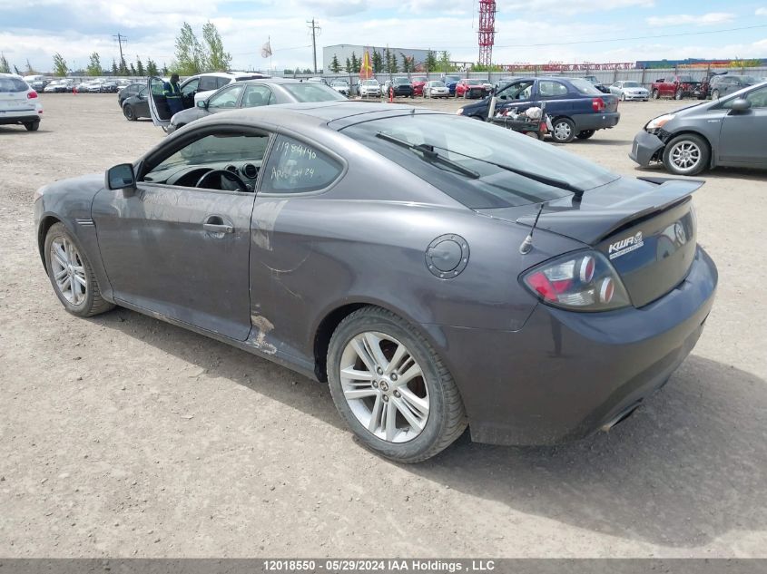 2008 Hyundai Tiburon VIN: KMHHM65D48U287395 Lot: 12018550