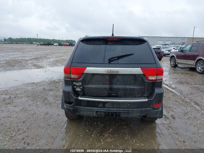 2012 Jeep Grand Cherokee Overland VIN: 1C4RJFCG6CC342491 Lot: 12018559