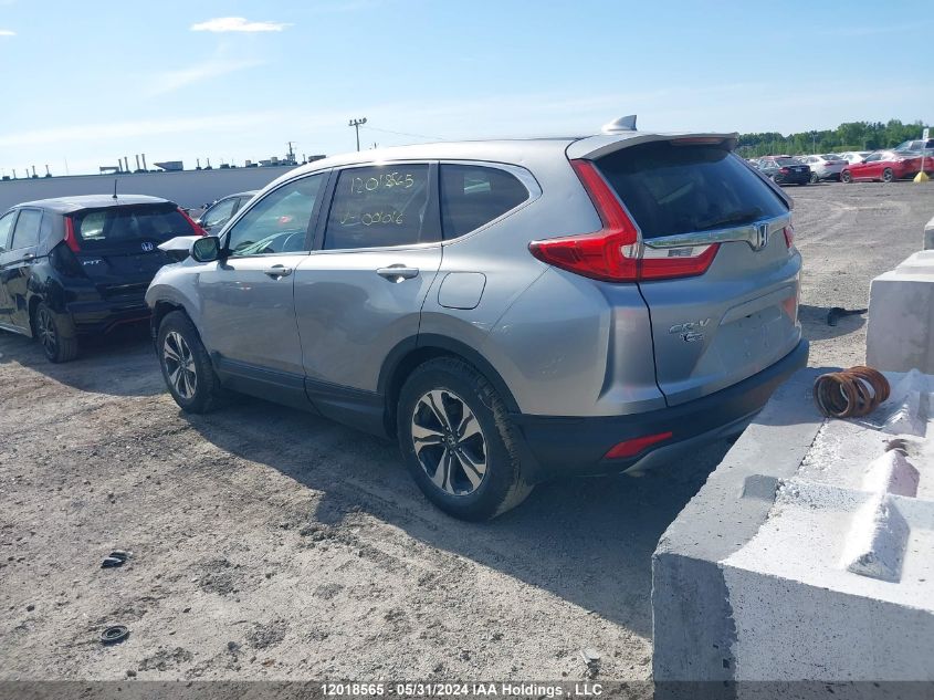 2018 Honda Cr-V VIN: 2HKRW1H39JH001016 Lot: 12018565