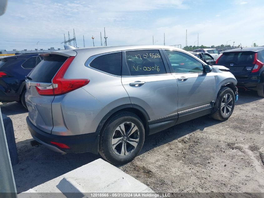 2018 Honda Cr-V VIN: 2HKRW1H39JH001016 Lot: 12018565