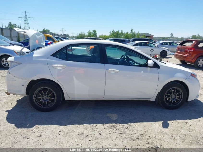 2016 Toyota Corolla L/Le/Le Pls/Prm/S/S Pls VIN: 2T1BURHE9GC595562 Lot: 12018571