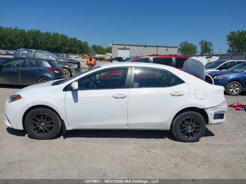 2016 Toyota Corolla L/Le/Le Pls/Prm/S/S Pls VIN: 2T1BURHE9GC595562 Lot: 12018571