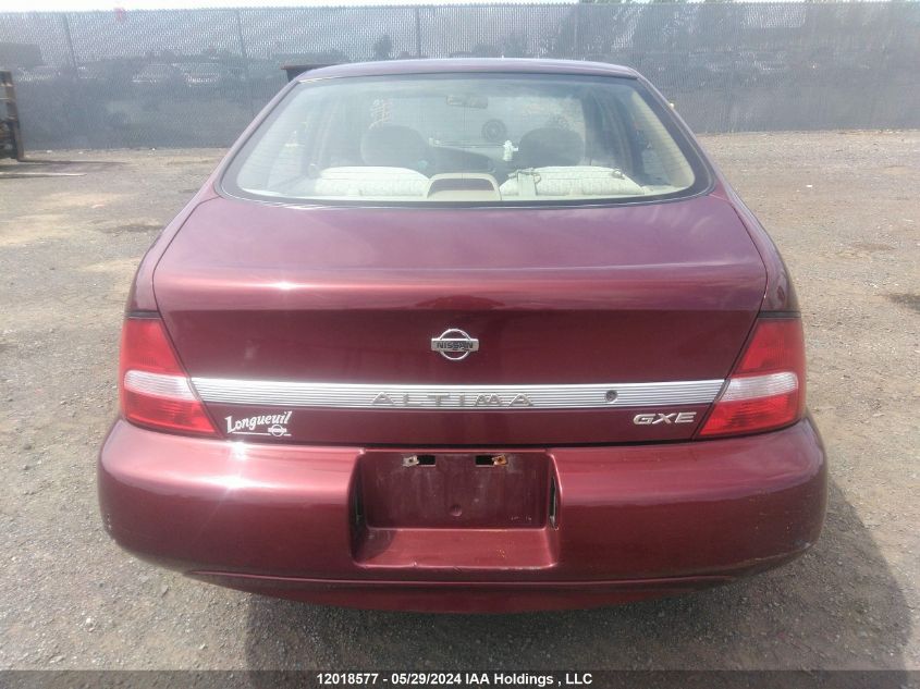 2000 Nissan Altima Xe/Gxe/Se/Gle VIN: 1N4DL01D0YC207143 Lot: 12018577
