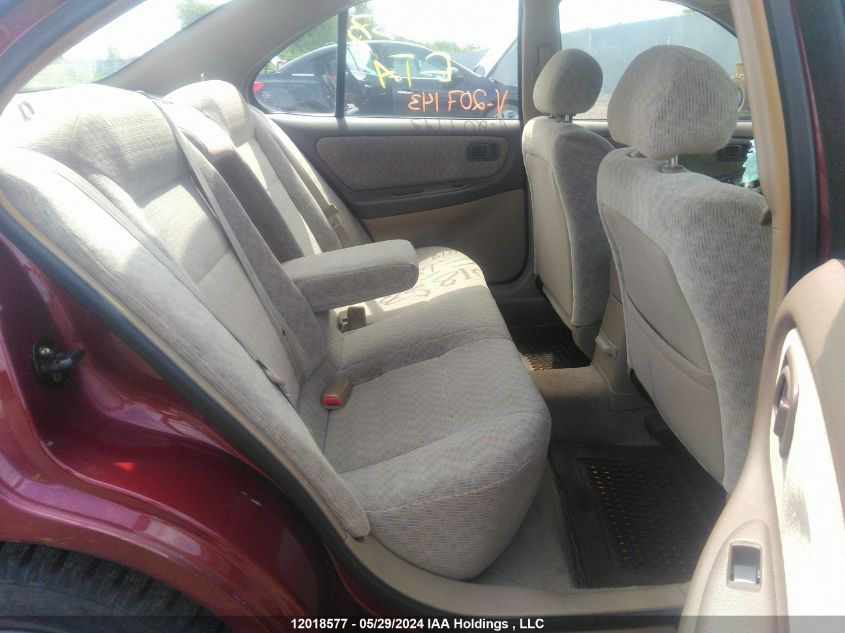 2000 Nissan Altima Xe/Gxe/Se/Gle VIN: 1N4DL01D0YC207143 Lot: 12018577