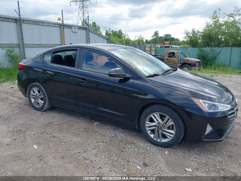 2019 Hyundai Elantra Preferred VIN: KMHD84LF4KU842669 Lot: 12018578