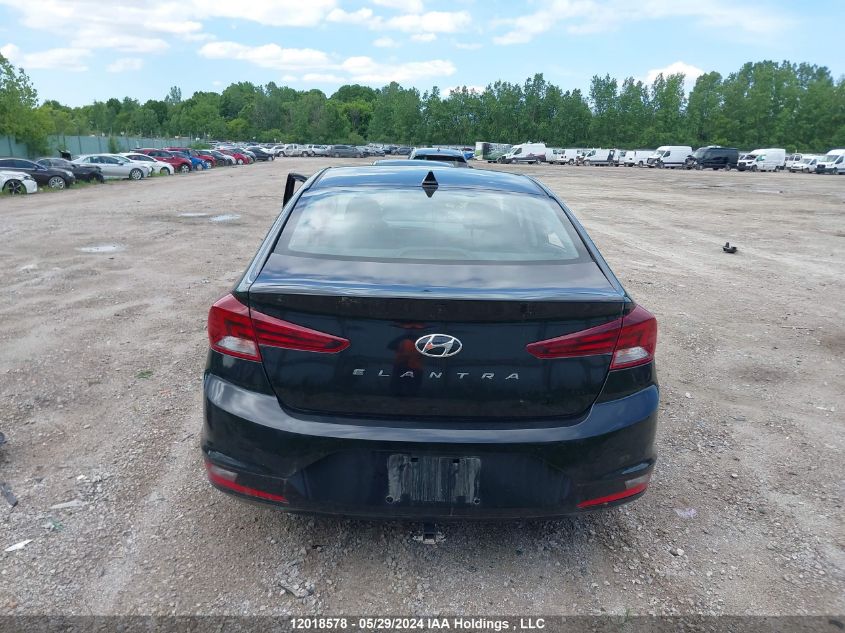 2019 Hyundai Elantra Preferred VIN: KMHD84LF4KU842669 Lot: 12018578