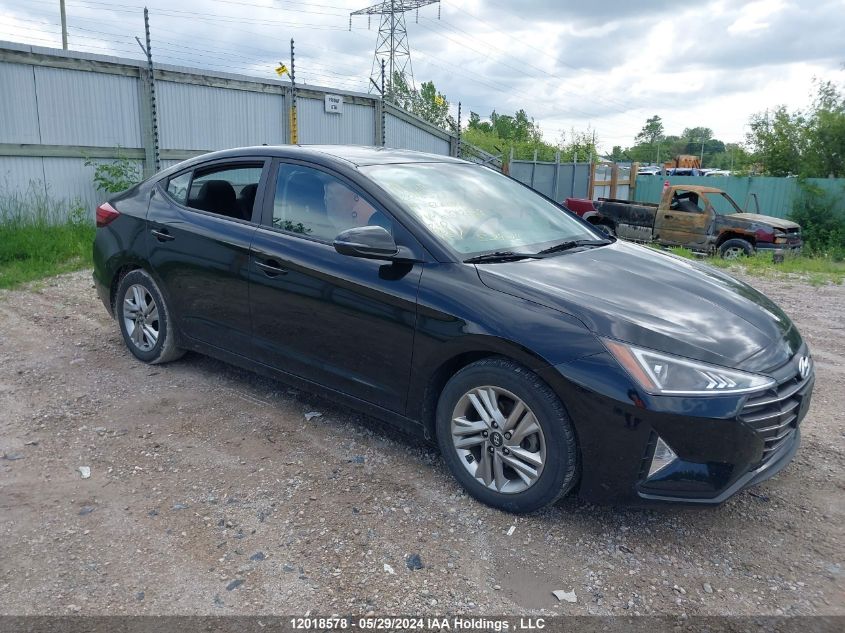 2019 Hyundai Elantra Preferred VIN: KMHD84LF4KU842669 Lot: 12018578