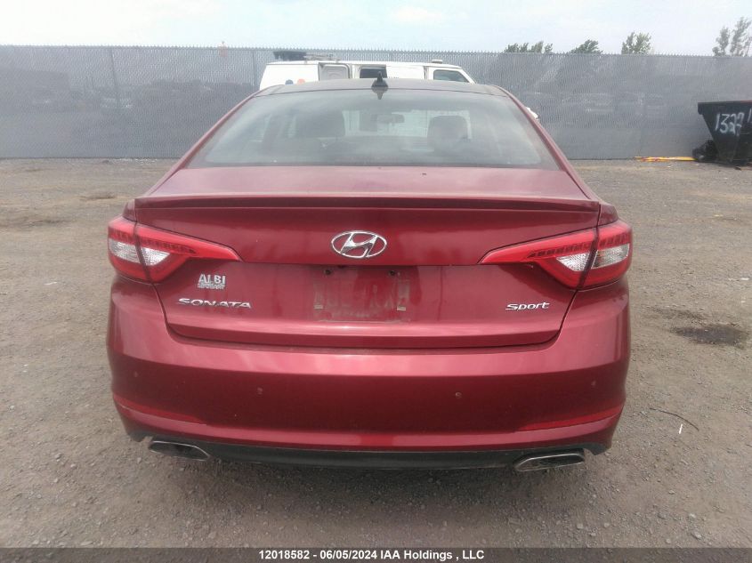 2015 Hyundai Sonata Sport/Limited VIN: 5NPE34AF3FH236273 Lot: 12018582